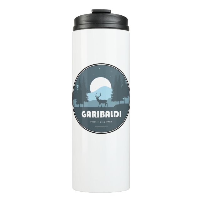 Garibaldi Provincial Park Deer Thermal Tumbler (Front)