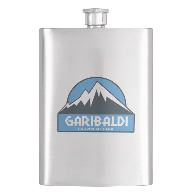 Garibaldi Provincial Park Hip Flask (Front)