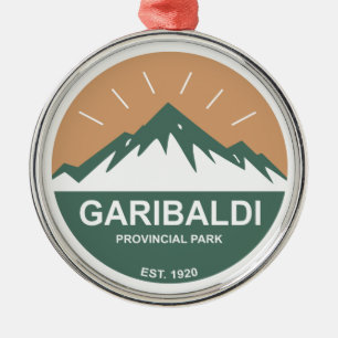 Garibaldi Provincial Park Metal Ornament