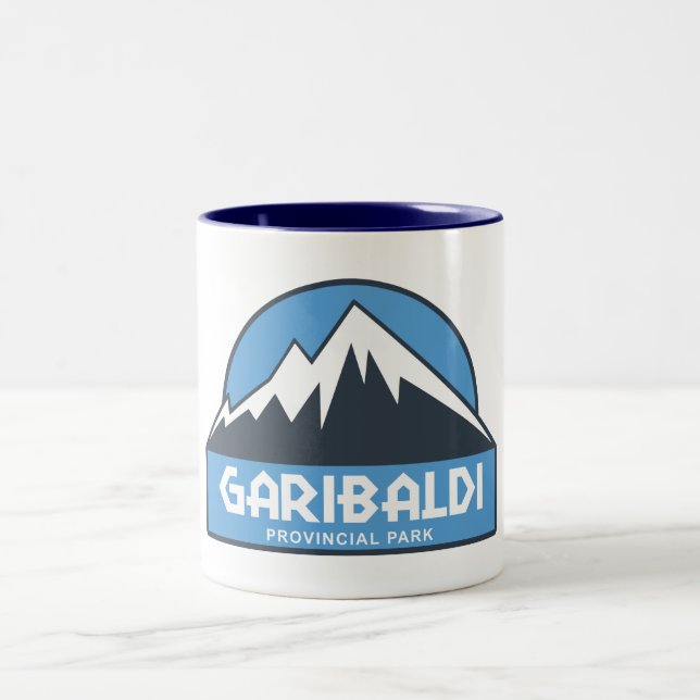 Garibaldi Provincial Park Two-Tone Coffee Mug (Center)