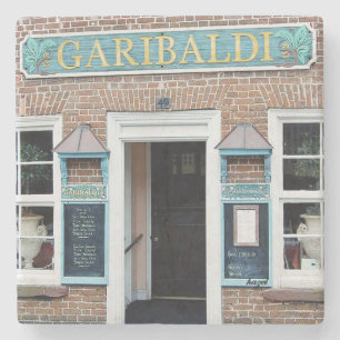 Garibaldi's Charleston, SC Marble Stone Coaster. Coaster