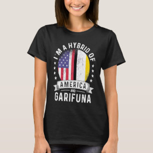 Garifuna American Patriot Grown Flag Humour T-Shirt