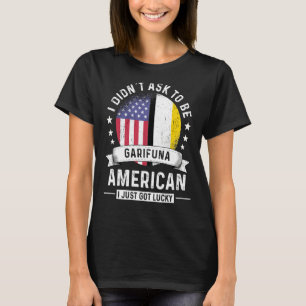 Garifuna American Patriot Grown Humour Flag T-Shirt