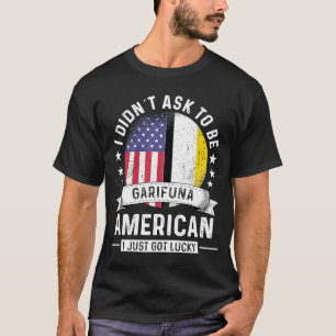 Garifuna American Patriot Grown Humour Flag T-Shirt
