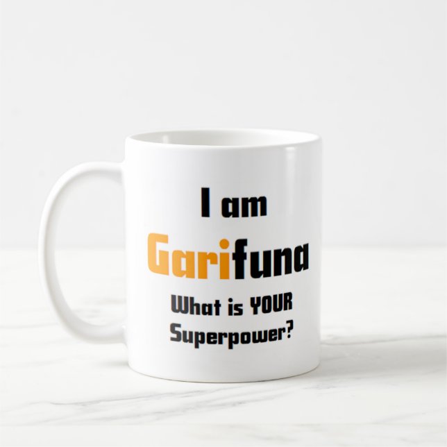 garifuna coffee mug (Left)