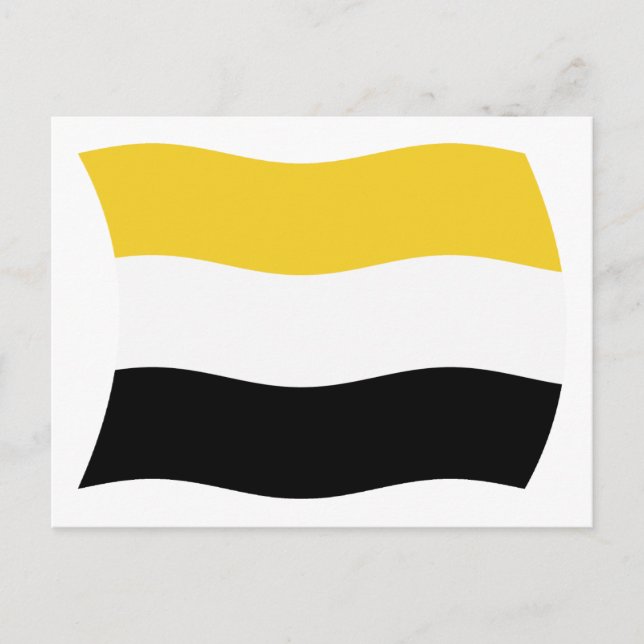 Garifuna Flag Postcard (Front)