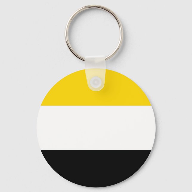 Garifuna people ethnic flag Arawakan Key Ring (Front)