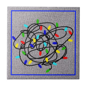 Garland Christmas Lights-87878 Ceramic Tile
