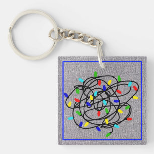 Garland Christmas Lights-87878 Key Ring