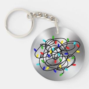Garland Christmas Lights-87878 Key Ring