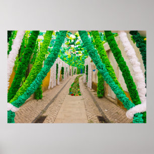 Garland Decorations For A Festival