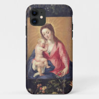 Garland of Fruit and Flowers with Virgin and Child