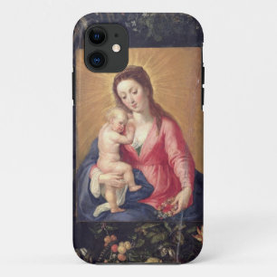 Garland of Fruit and Flowers with Virgin and Child iPhone 11 Case