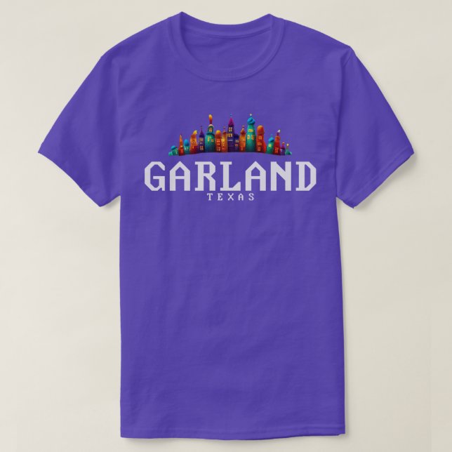Garland Texas T-Shirt (Design Front)