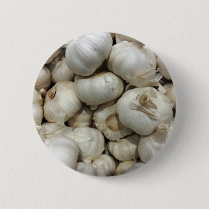 Garlic 6 Cm Round Badge
