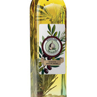 Garlic And Rosemary Olive Oil Label Templates
