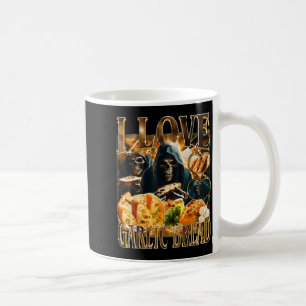 Garlic Bread Food Lover Funny Skeleton Meme Humor  Coffee Mug