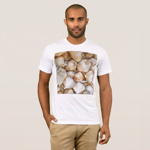 Garlic Bulbs Artistic Black Outline Art T-Shirt