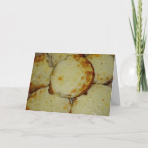 "Garlic Cheese Bread" Thank You Card