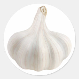 Garlic Classic Round Sticker