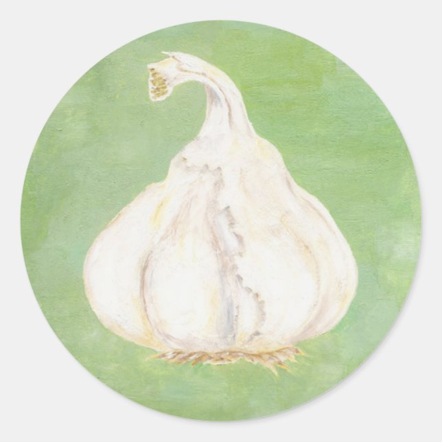 Garlic clove sticker (Front)