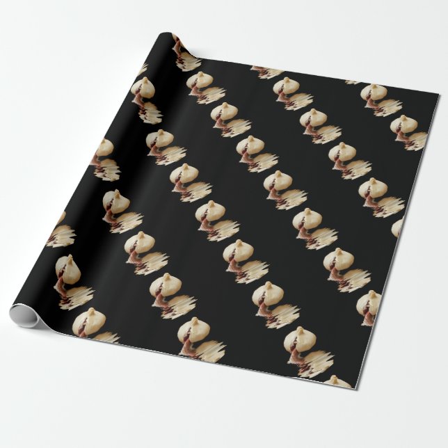 Garlic cloves of Garlic Wrapping Paper (Unrolled)