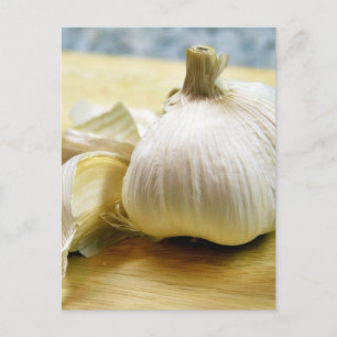 Garlic Cloves Still Life Postcard