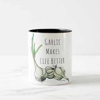 Garlic coffee mug