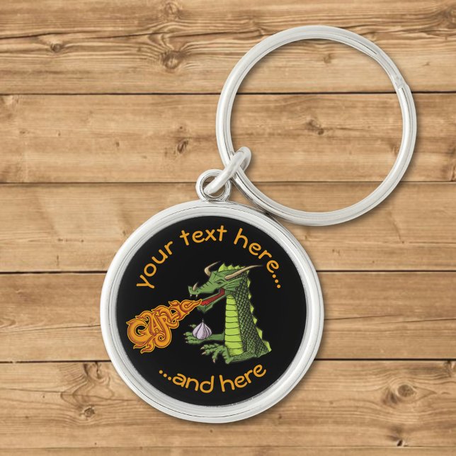 Garlic Dragon Key Ring (Creator Uploaded)