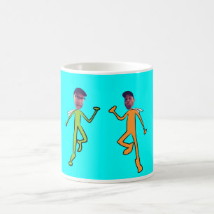 Garlic Frog and Poisonous Frog Mug