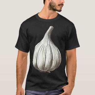 Garlic Lazy Easy Funny Matching Halloween Costume  T-Shirt