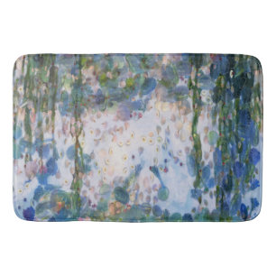 Garlic Lilies Water Lilies Fine Art Spoof Bath Mat