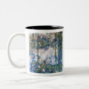 Garlic Lilies Water Lilies Fine Art Spoof Two-Tone Coffee Mug