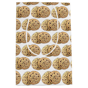 Garlic Naan Baked Indian Flatbread Cuisine Food Medium Gift Bag