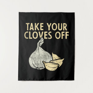 Garlic Plant Tapestry