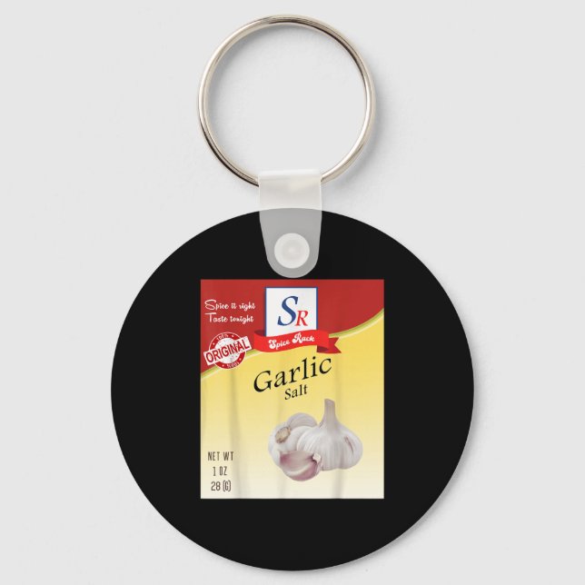 Garlic Sce Condiment Costume Holiday Sce Group Cos Key Ring (Front)