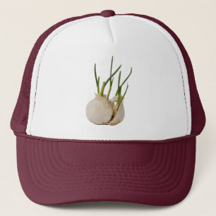 garlic trucker hat