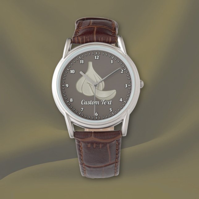 Garlic Woodcut Icon Watch (Creator Uploaded)