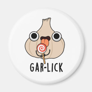 Garlick Funny Garlic Herb Pun Magnet