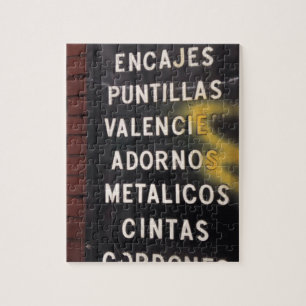 Garment District Graffiti Photograph New York City Jigsaw Puzzle