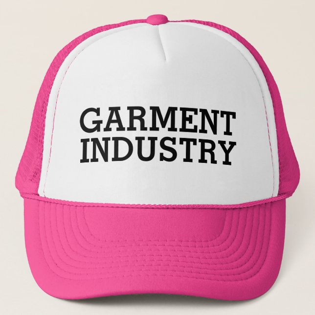 Garment Industry™ Trucker Hat (Front)