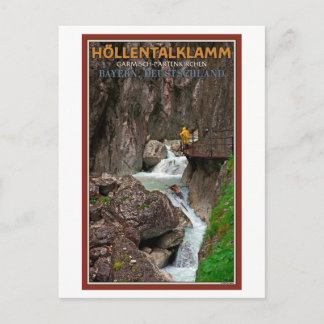 Garmisch - Höllentalklamm Postcard
