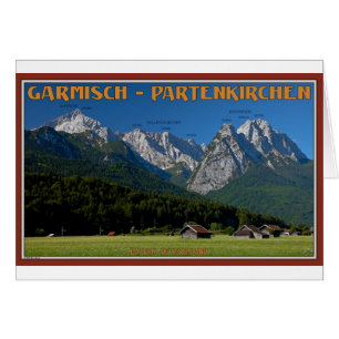 Garmisch - The Zugspitze and Alpspitze