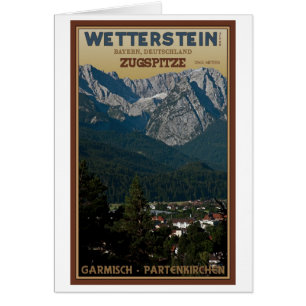 Garmisch - Zugspitze above Town