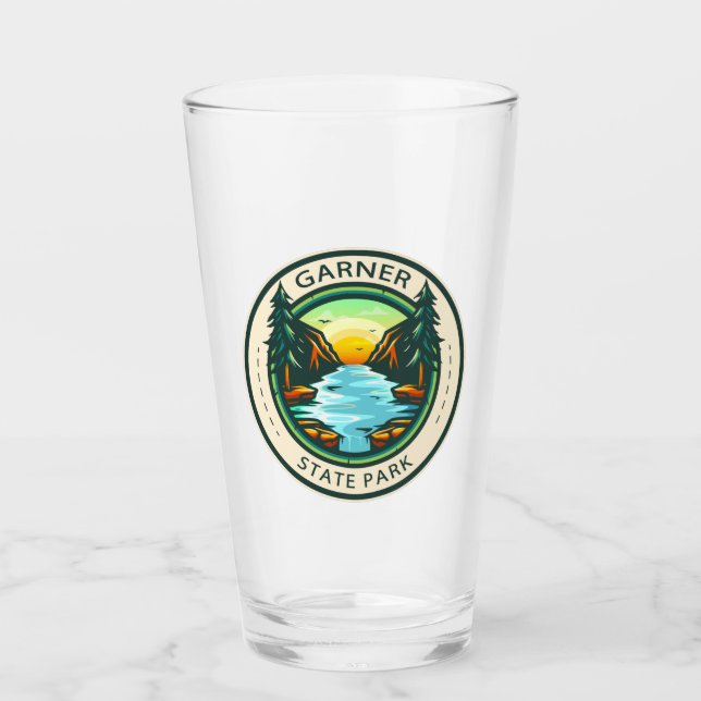 Garner State Park Texas Badge Glass (Front)