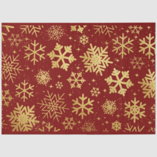 Garnet Goldflakes Tissue Paper