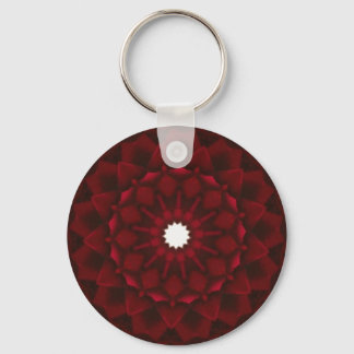 Garnet Kaleidoscope Key Ring