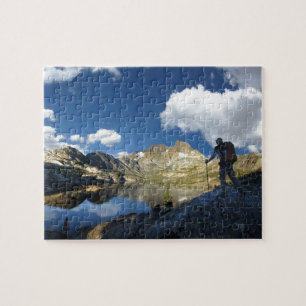 Garnet Lake and Banner Peak 2 - John Muir Trail Jigsaw Puzzle