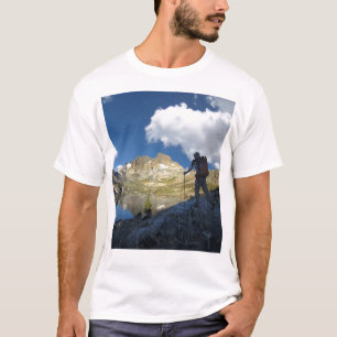 Garnet Lake and Banner Peak 2 - John Muir Trail T-Shirt