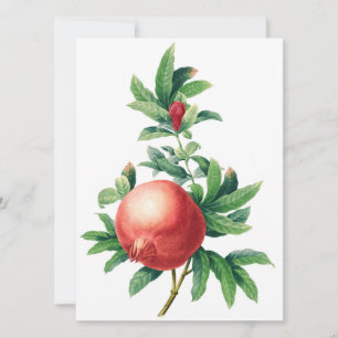 Garnet Pattern Flat Card